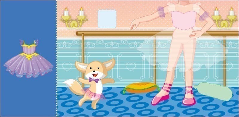 Одягни ляльку. Принцеса Злата у казці, фото - 2