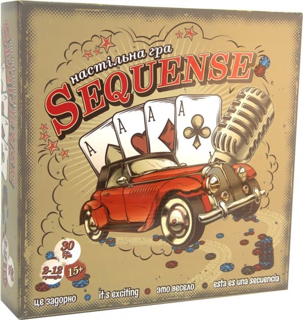 Настільна гра 30361 Sequense&amp;quot; (укр), фото - 1