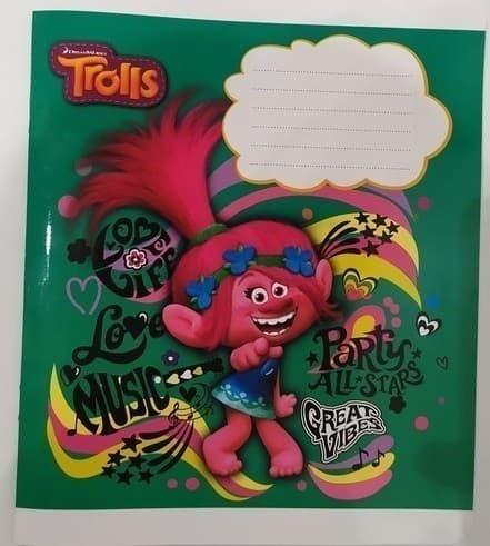 Зошити 18 лист.  скоба &amp;quot;Тролли&amp;quot;, фото - 1