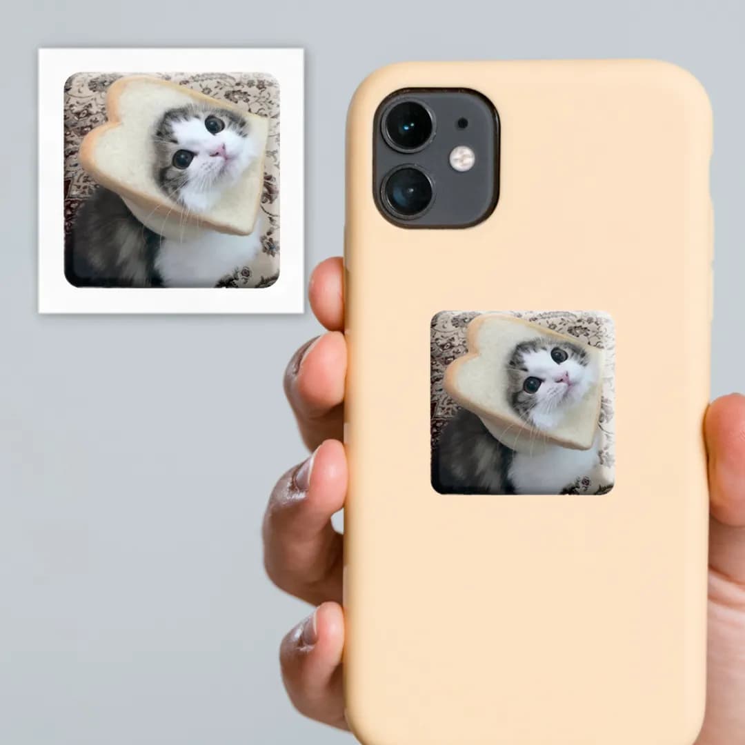 3D-стікер &amp;quot;Мем смішний кіт&amp;quot;, фото - 1