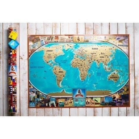 Скретч карта My Map Vintage edition (англ), фото - 1