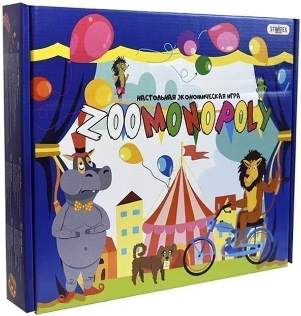 Гра LUX 7006 &amp;quot;Зоо Монополія&amp;quot;, в кор-ці 34см-28,8см-5,2см, фото - 1