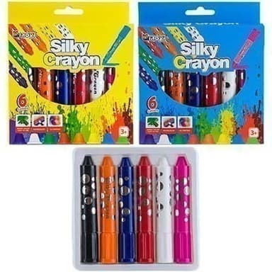 Олівці воскові 6шт 41557-UN