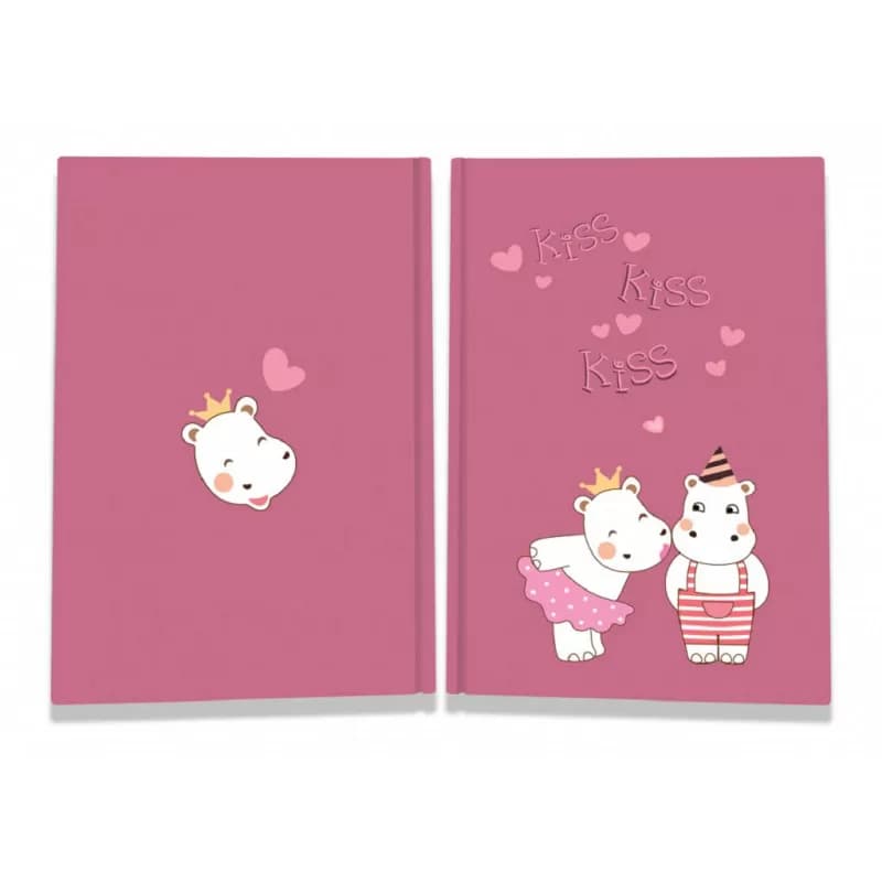 Блокнот TM Profiplan &amp;quot;Sweet love note&amp;quot; hippos, А6, фото - 1