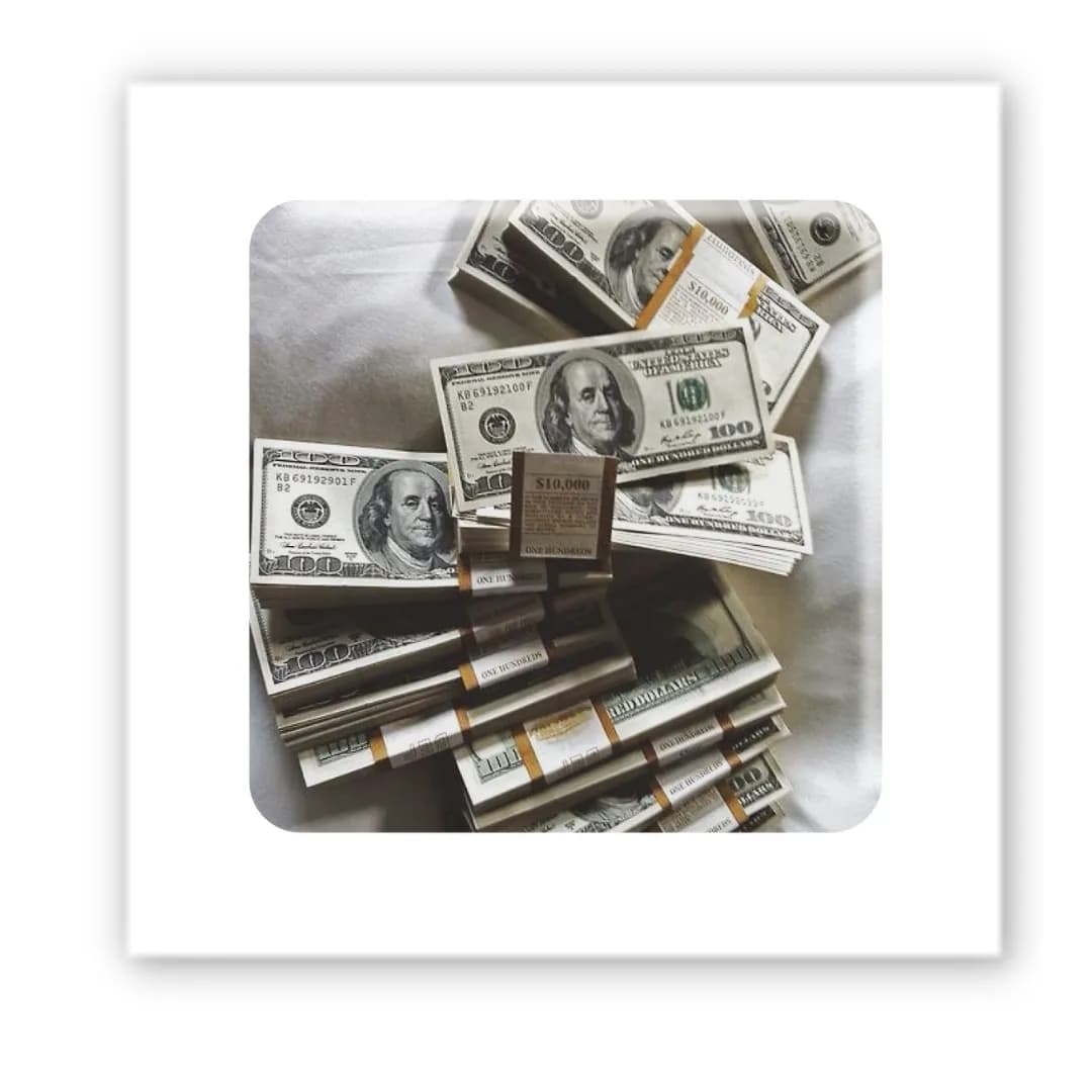 3D-стікер &amp;quot;Money&amp;quot;, фото - 2