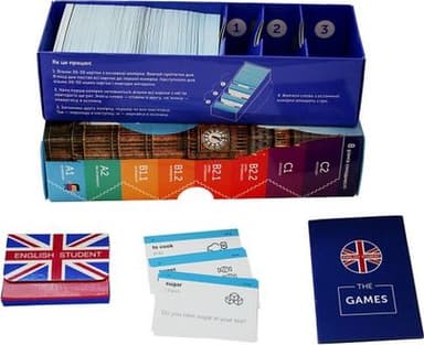 Картки англ. мова B2. Upper-Intermediate 500 шт.