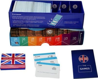 Картки англ. мова B2. Upper-Intermediate 500 шт., фото - 1