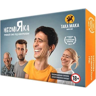 Настольная игра ТАКА МАКА НесмиЯка (Nonsmile) 18+
