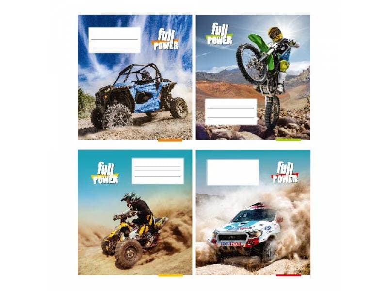 Зошит 24л лін 24-509Л-К-С карт/обл офс з полями в ас., фото - 1