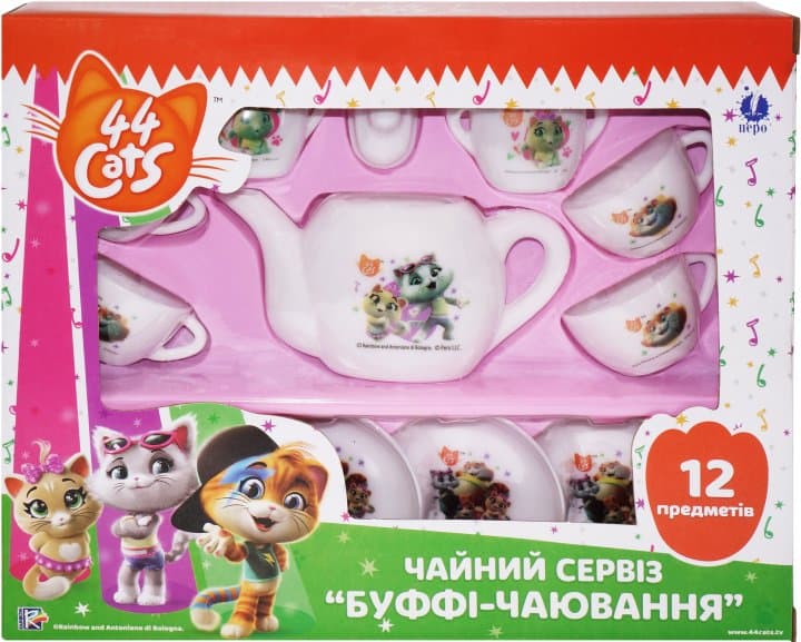 Чайний сервіз &amp;quot;Буффі-чаювання&amp;quot; 12 предметів, фото - 1