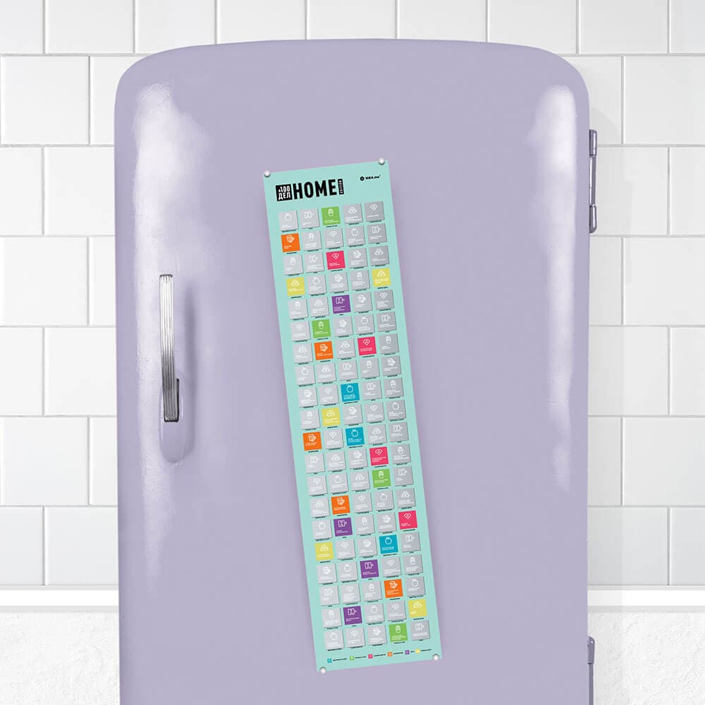 Скретч постер &amp;quot;#100СПРАВ Home edition&amp;quot; (коробка), фото - 1