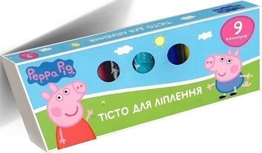Тісто для ліплення 9 кольорів, фото - 1