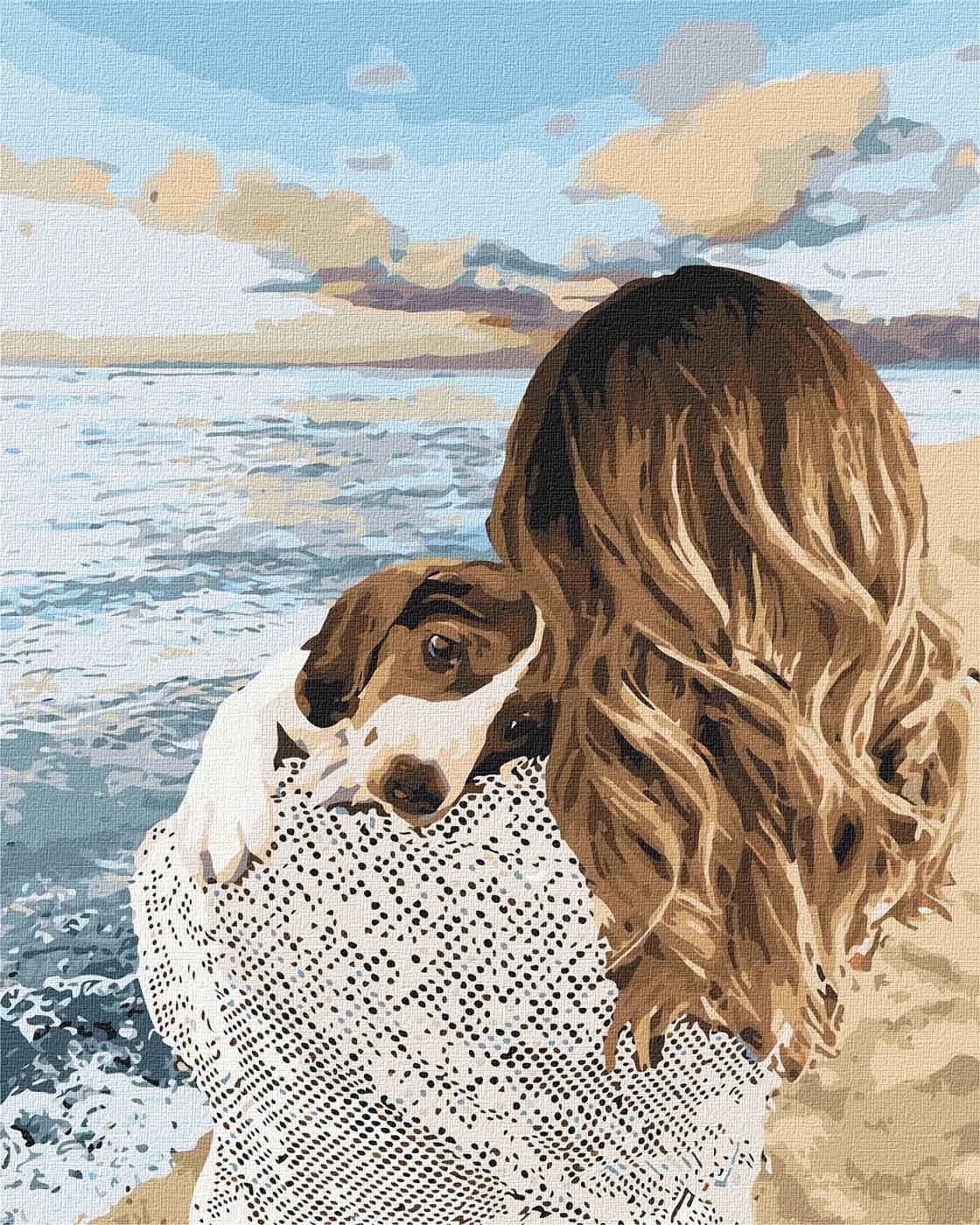 Набір для розпису по номерах. &amp;quot;Любов до нестями&amp;quot; 40*50см, фото - 1