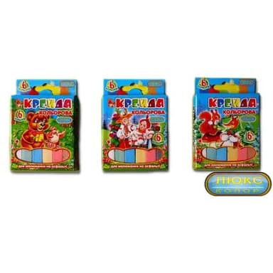 Мел цв. 6 цв. ККЕ-1506