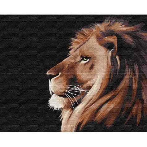 Набір для розпису по номерах. &amp;quot;Королівський погляд&amp;quot; 40*50см, фото - 1