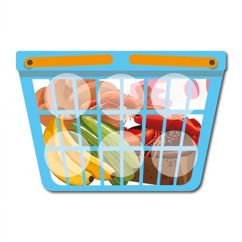 Лото Маркет + списки продуктів. Настільна гра, фото - 3