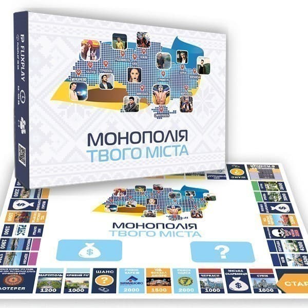 Настільна гра "Монополія України - міста та обласні центри", фото - 2