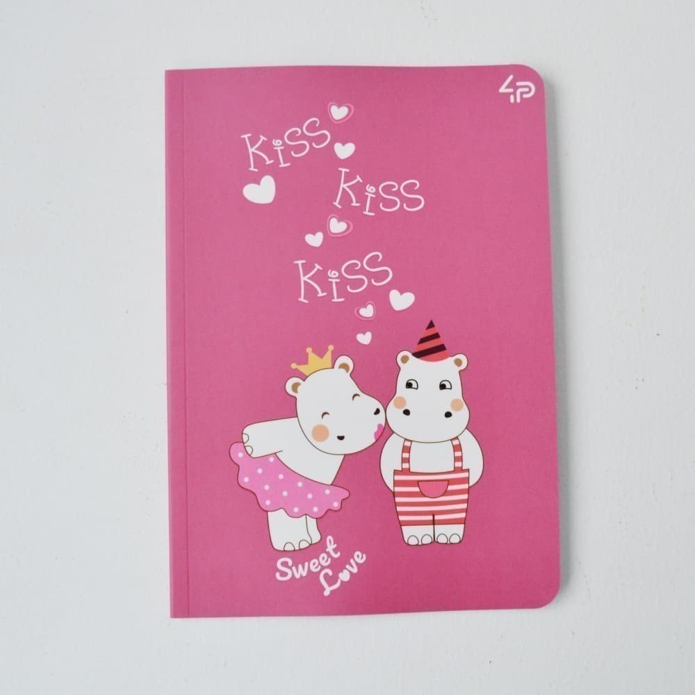 Блокнот TM Profiplan &amp;quot;Sweet love note&amp;quot; hippos, А5, фото - 1