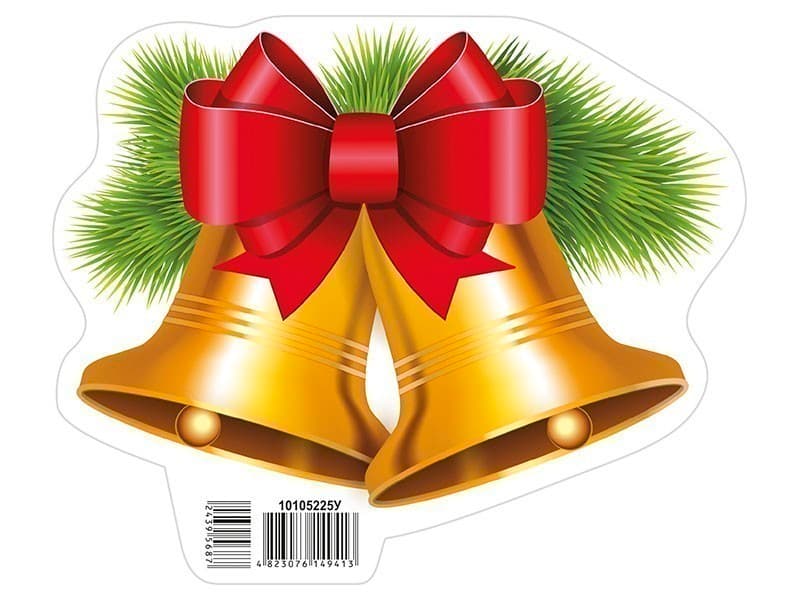 Новорічна прикраса.Дзвіночки, фото - 1