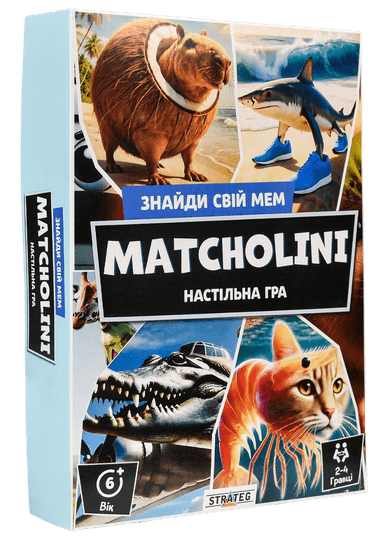Настільна гра "MATCHOLINI" (Мачоліні)