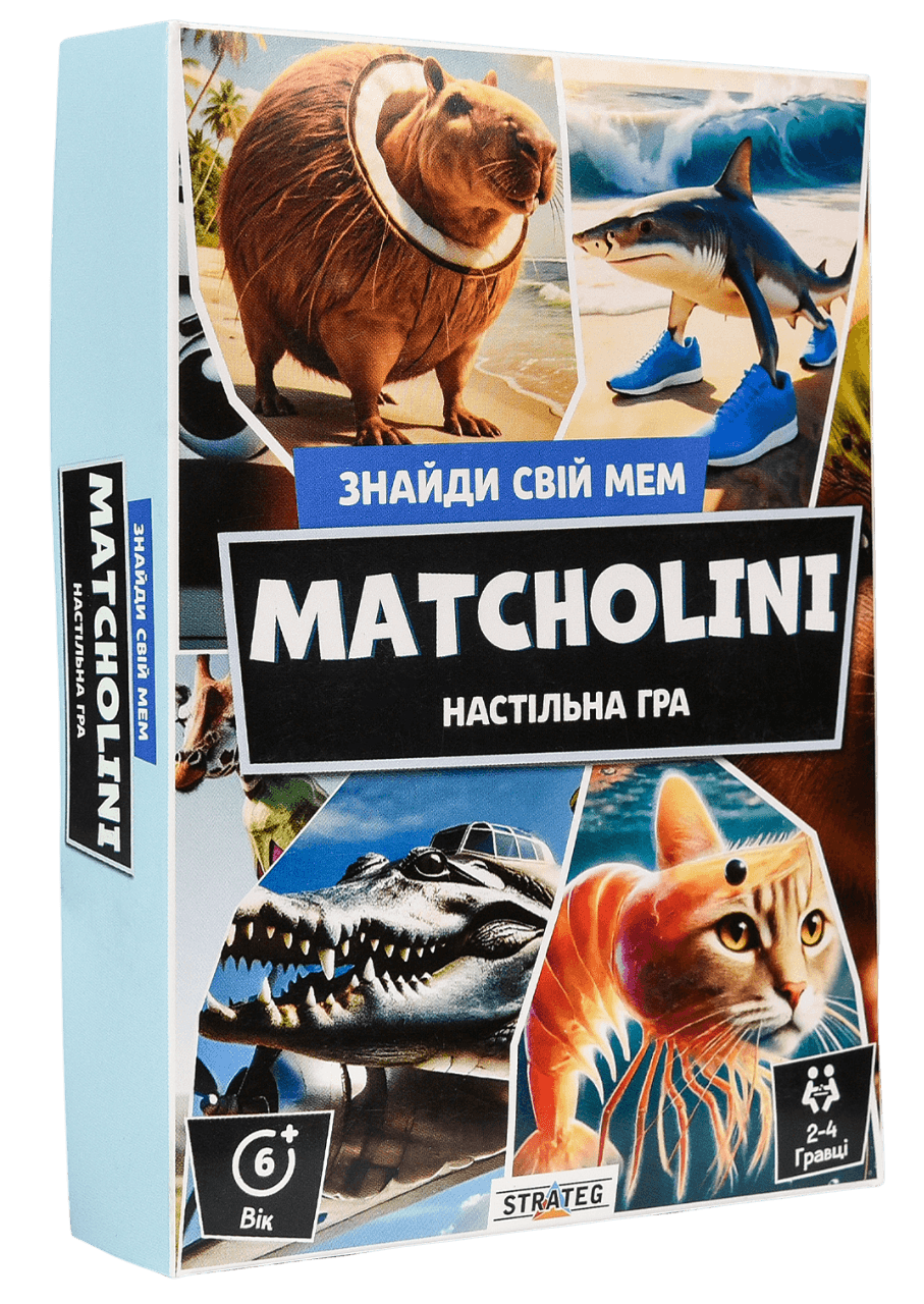 Настільна гра "MATCHOLINI" (Мачоліні), фото - 1