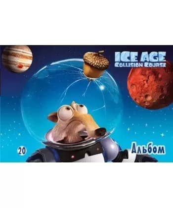 Альбом для малювання (скоба 20арк) Менні вперед!