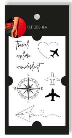 Тату &amp;quot; Подорожі&amp;quot;, фото - 2