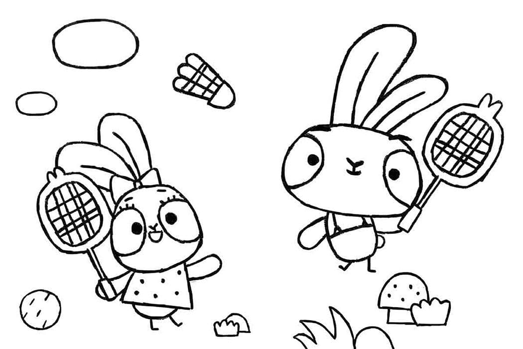 Гра з кольором. Хоробрі зайці. Подорож зайцебусом, фото - 3