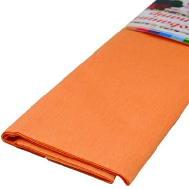 Папір кольоровий Крепований (морквяний) №18, 500мм/2000мм.
