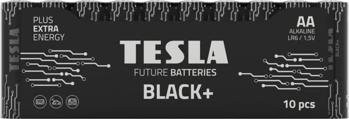 Батарейки Tesla AA BLACK+ 10 MULTIPACK (LR06 / SHRINK) 10 шт, фото - 1