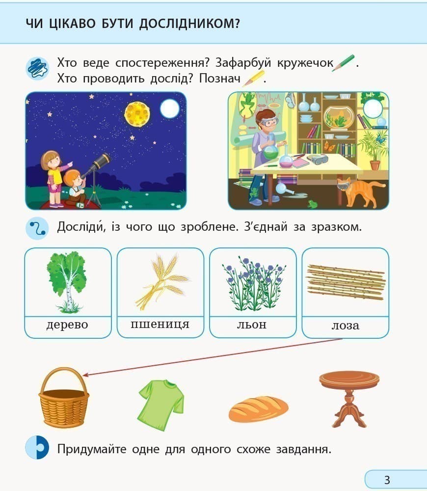 Я досліджую світ. 1 клас. Роб. зошит. До підр. І. Грущинської, З. Хитрої, І. Дробязко. У 2-х ч. Ч. 1, фото - 2