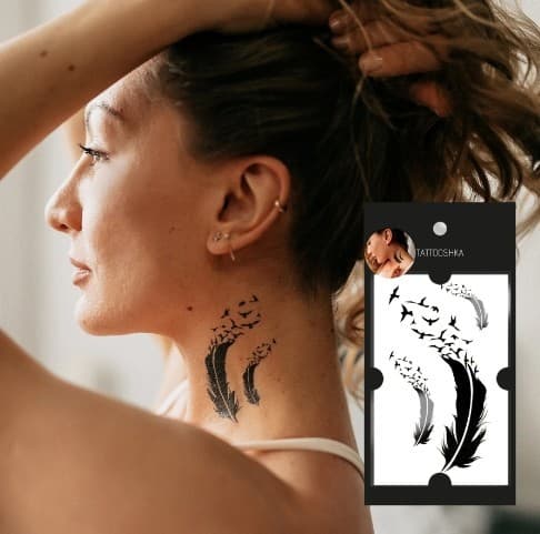 Тату &amp;quot;3 пера&amp;quot;, фото - 1