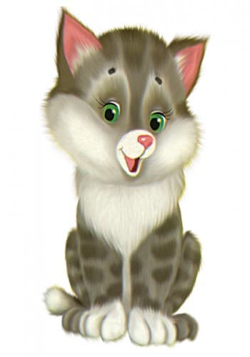 Міні рахунковий матеріал.Котики та рибки, фото - 2