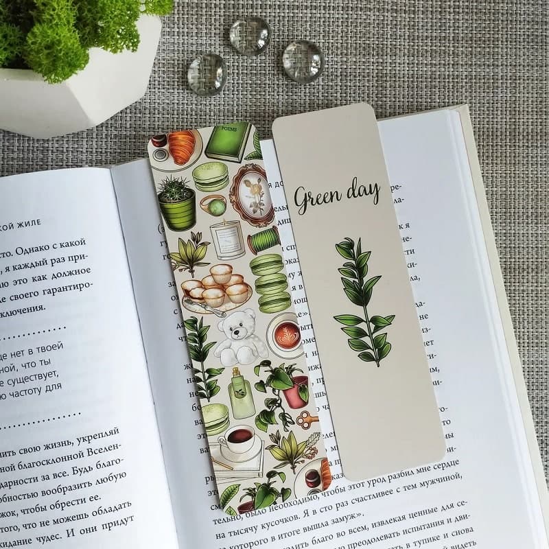 Закладка двухстороння для книги «Green Day», фото - 2