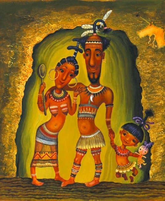 Тафі і Теґумай. Як написали найпершого листа, фото - 3