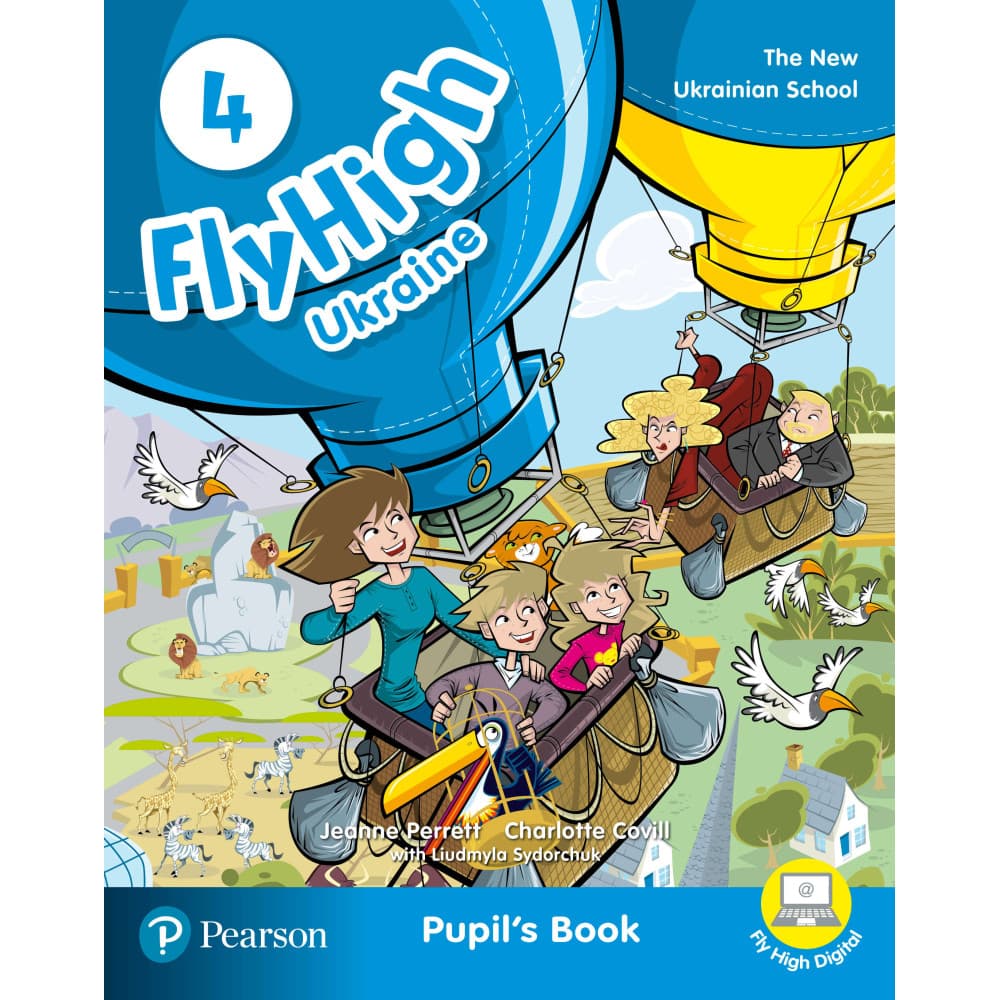 Англійська мова. Підручник. Fly High UKRAINE 4 Pupil's Book. Ковілл Шарлотта, фото - 1