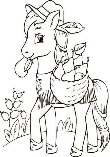 Розмальовки у сумочці. Поні, фото - 3