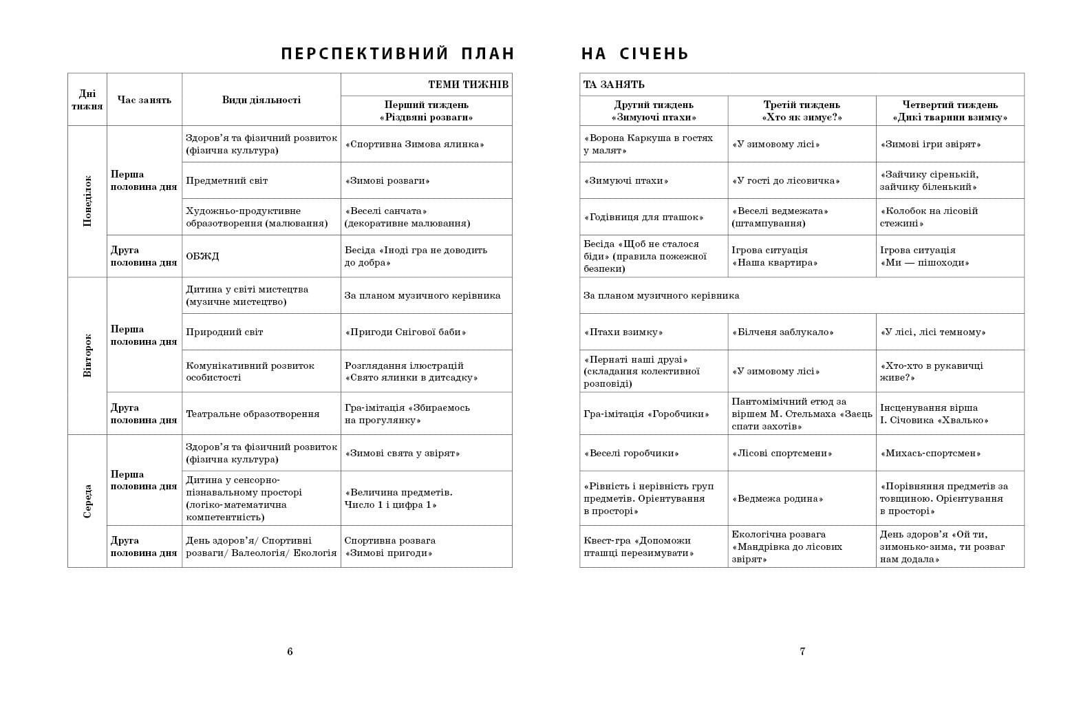 Розгорнутий календарний план. СІЧЕНЬ. Молодший вік, фото - 3