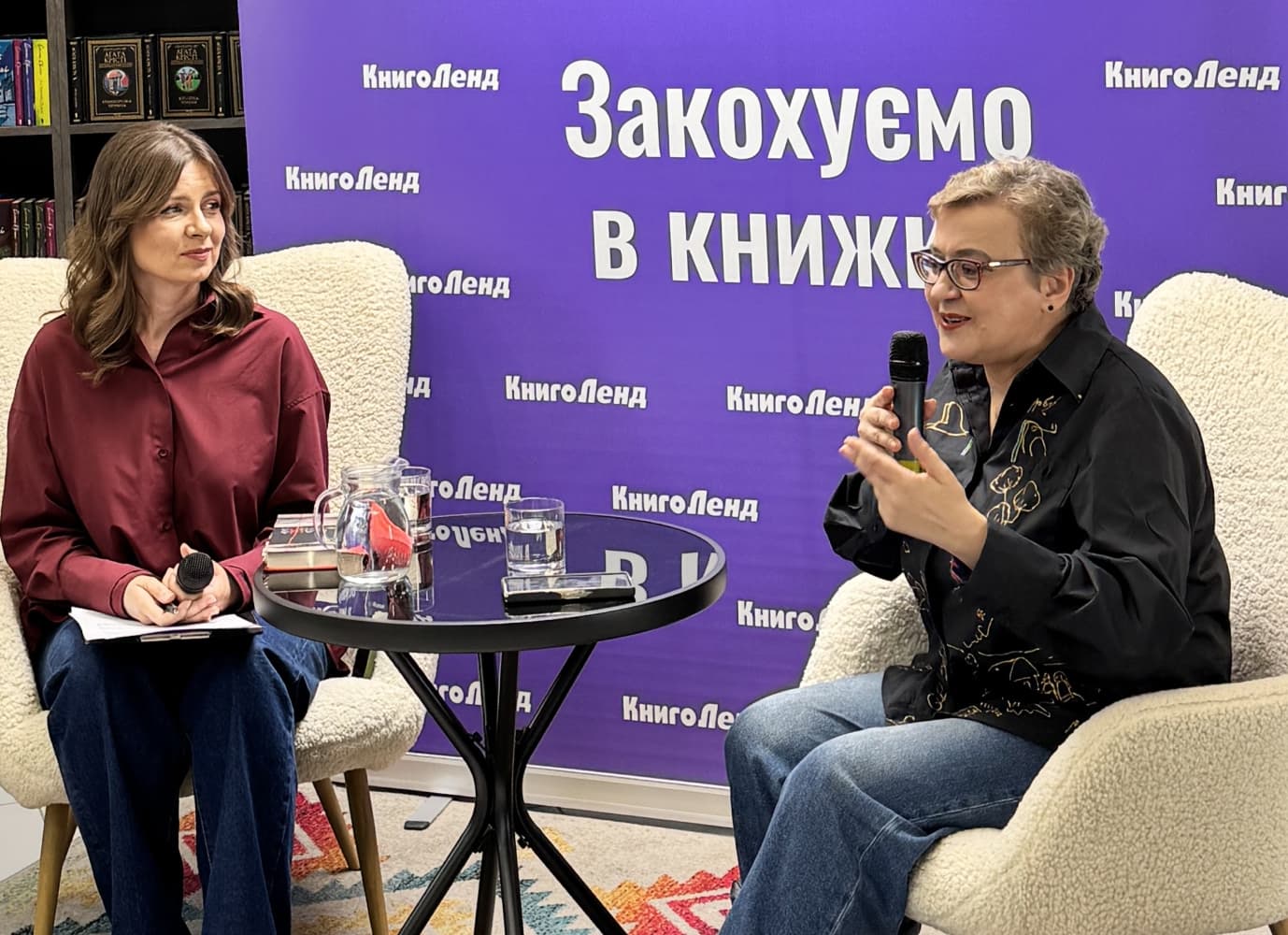 Оксана Забужко у КнигоЛенді: вечір великої розмови