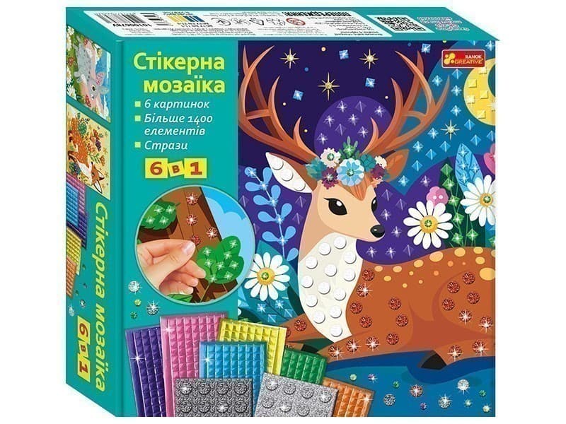 Стікерна мозаїка Великий набір, фото - 1