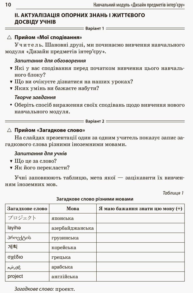 Розробки уроків. Усі уроки технологій. 10–11 класи. Книга 2. (Дизайн предметів інтер’єру. Кулінарія. Комп’ютерне проектування) ТНУ018, фото - 3