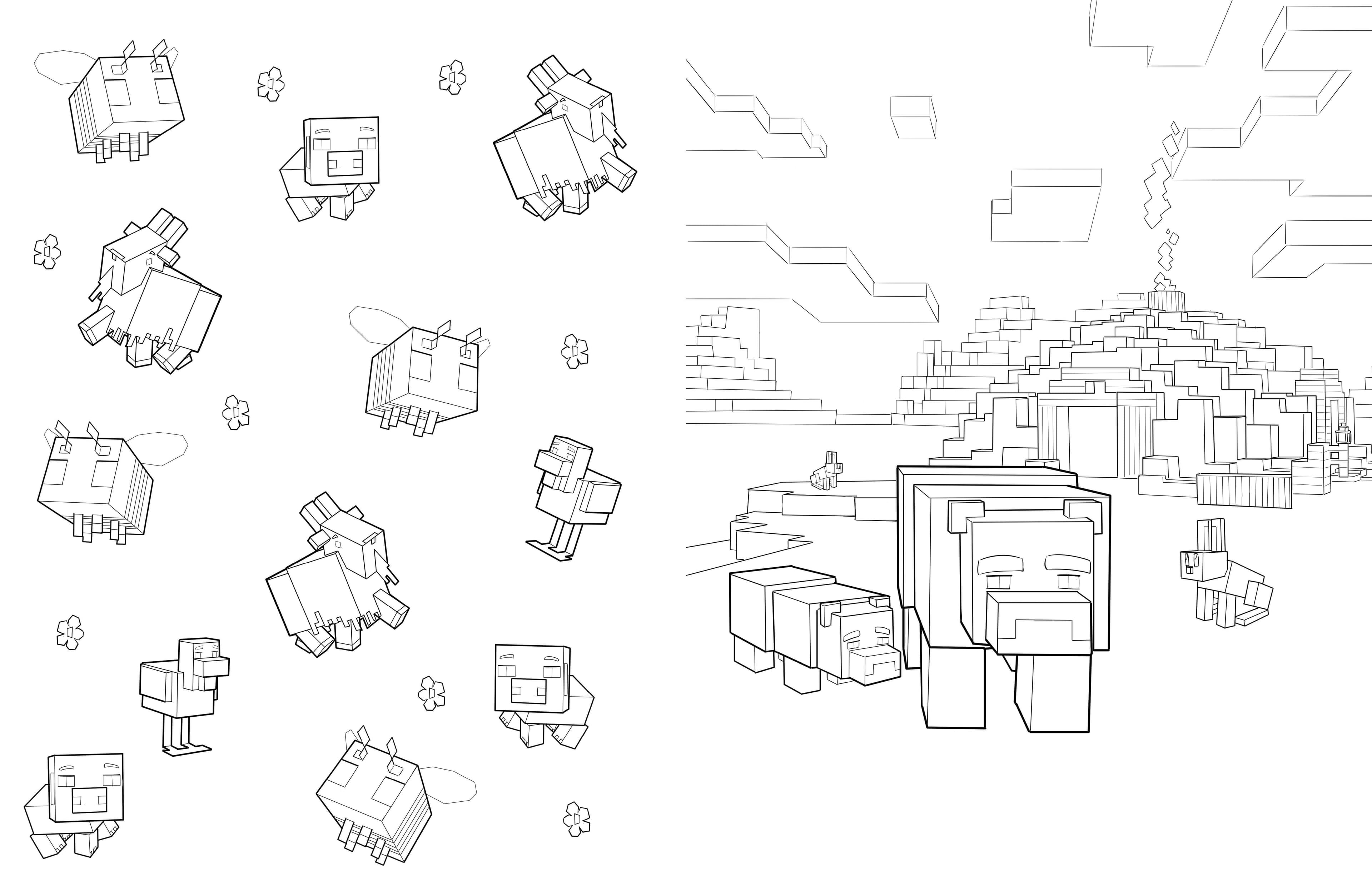 MINECRAFT Офіційна розмальовка пригод, фото - 3