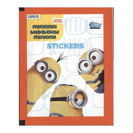 Наклейки &amp;quot;Міньйони&amp;quot; (5 шт), фото - 1
