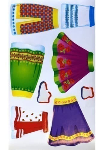 Зошит з наліпками.Україночка, фото - 2