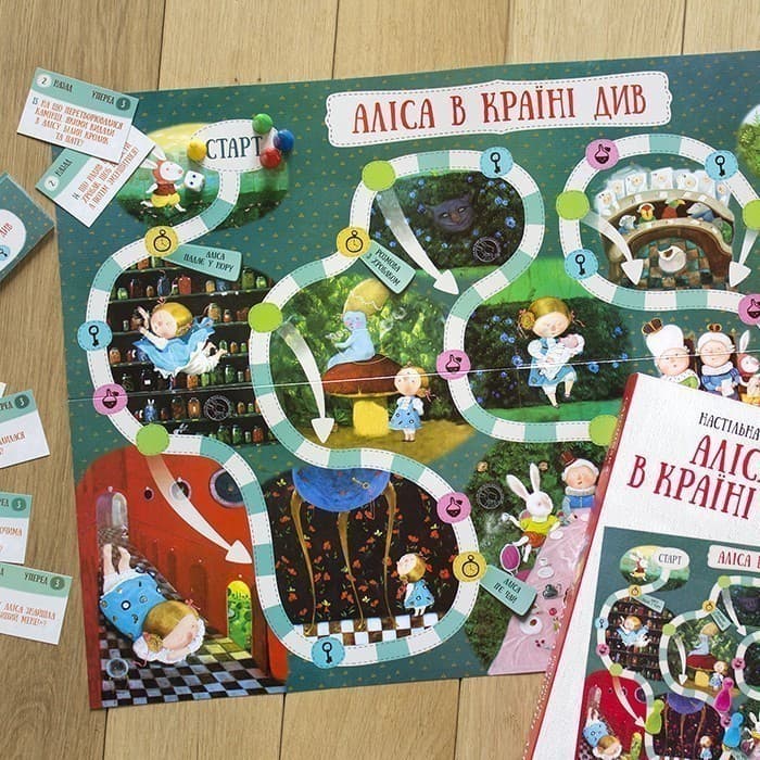 Настільна гра Аліса в країні див Гапчинська, фото - 3