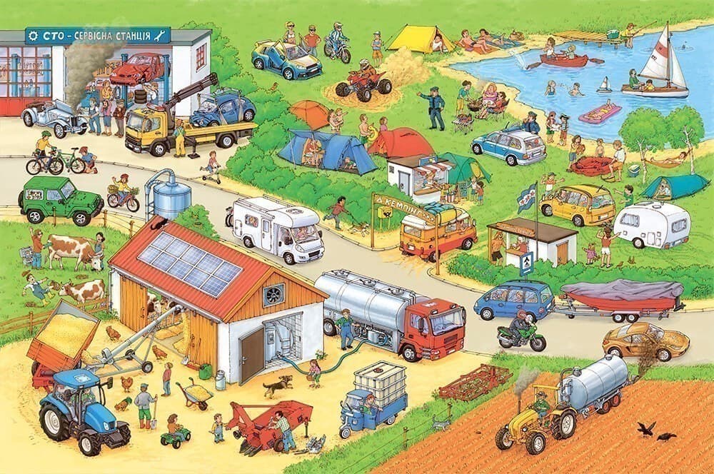 Міні віммельбух Авто, фото - 3