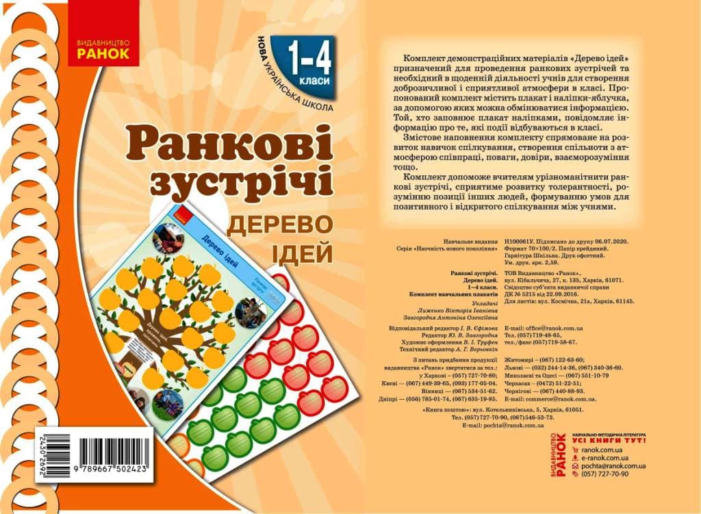 Ранкові зустрічі. Дерево ідей . 1-4 класи, фото - 1