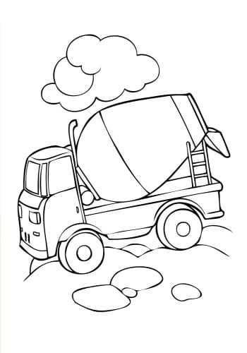 Подивись і розфарбуй. Машинки, фото - 2