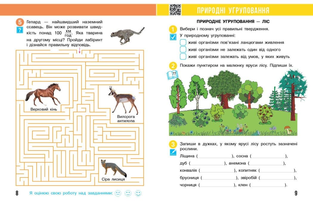 НУШ Я досліджую світ. 3 клас. Робочий зошит до підручника Н. Бібік, Г. Бондарчук. У 2 частинах. ЧАСТИНА 2. ОНОВЛЕНЕ ВИДАННЯ, фото - 2