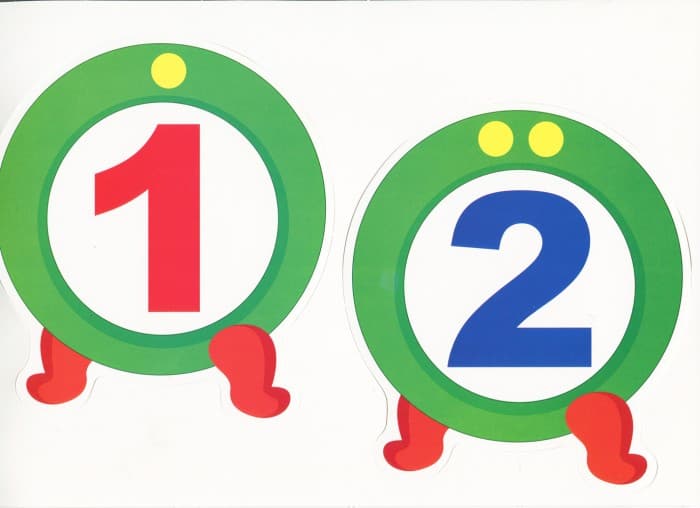 Набір.Вивчаємо числа.Весела гусениця, фото - 2